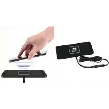 IWH pad de charge sans fil avec fonction de charge rapide, 1x USB-C, compact, pour appareils Qi, 1 pièce (019067)
