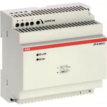 Alimentation sur rail DIN ABB CP-D 24/4.2 24 V DC 4,2 A 100,8 W 1 phase 1SVR427045R0400