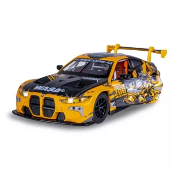 Voiture RC JAMARA BMW M4 GT3 1:24 jaune 2,4 GHz 402627