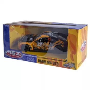 Voiture RC JAMARA BMW M4 GT3 1:24 jaune 2,4 GHz 402627