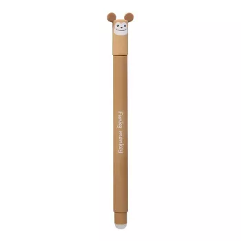 Stylo gel FABER-CASTELL EBERHARD FABER Animal Erase it! Singe 0,7 mm bleu 582110