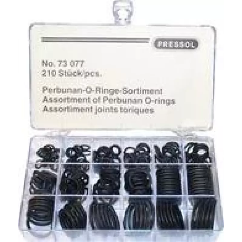 Assortiment de joints toriques Pressol 73077