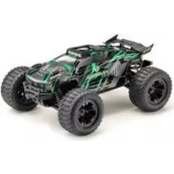 Truggy électrique Mini AT 1:16 Absima 4WD Brushed RTR vert/gris (16021)
