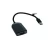 Adaptateur EXSYS EX-5005 USB 3.2 Gen 1 (USB 3.0) vers VGA, jusqu'à 2048 x 1152
