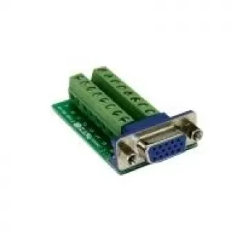 Adaptateur câble VGA 16 broches EXSYS EX-49020 vert - argent