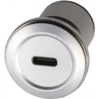 Adaptateur métallique pour montage sur panneau EXSYS EX-49194, USB-C femelle vers USB-A femelle
