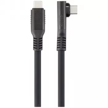 Câble USB4 USB-C vers USB-C Renkforce 1 m noir 8K UHD connecteur magnétique RF-6438138
