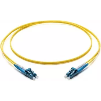 Câble patch fibre optique duplex monomode LC/LC OS2 Corning, 10 m, jaune F040402G2Z20010M