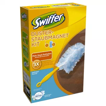 Kit de démarrage Swiffer Staubmagnet avec parfum Febreze – manche plumeau + 3 recharges 5410076542284