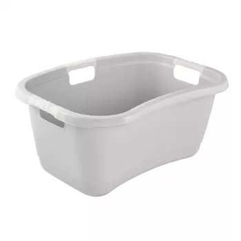 Bac à linge keeeper Janne, Nordic-Grey, 38 L, forme réniforme, poignées Soft-Touch 1078313000000