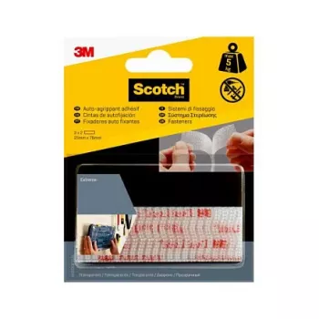 Fixation auto-agrippante 3M Dual Lock SJ3550 blanche 25 mm x 75 mm, 4 bandes 7100151768