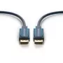 Câble DisplayPort ClickTronic 70710, 1 m, bleu