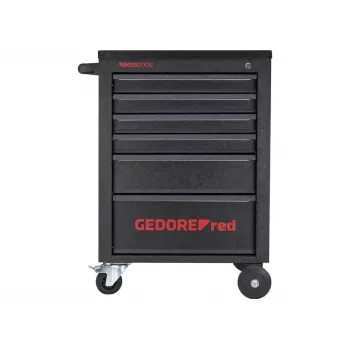 Chariot d'atelier Gedore RED MECHANIC, 6 tiroirs, noir (3300012)