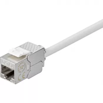 Renkforce RF-4531196 coupleur RJ45 Cat.6a blindé argent