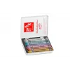 Pastels à la cire métalliques Caran d'Ache Neocolor I, ensemble de 10, ronds avec étui en papier 7004.310