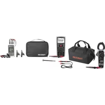 Ensemble d'appareils de mesure électriques VOLTCRAFT ET-200+VC35-Set pour moteurs et entraînements, test d'isolement jusqu'à 20 GΩ, CAT IV