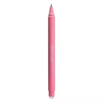 Stylo gel Faber-Castell Eberhard Faber Animal Erase it! cochon bleu 0,7 mm effaçable rechargeable 582106