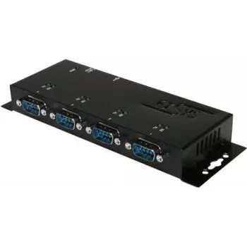 EXSYS EX-1334HMV-2 adaptateur USB 2.0 vers RS-232 série 4 ports avec boîtier métallique