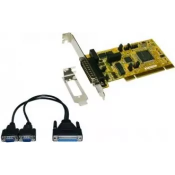 Carte série EXSYS EX-42372IS 2 ports PCI RS-422/485 avec protection contre les surtensions, Low Profile