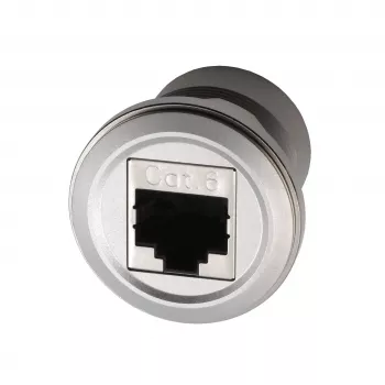 Adaptateur RJ45 à montage sur panneau en métal EXSYS EX-49196, femelle vers femelle