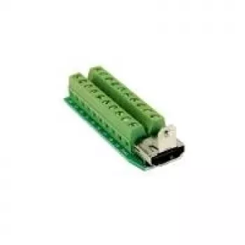 EXSYS EX-49065 Adaptateur, HDMI femelle 19 broches vers bornier 20 broches