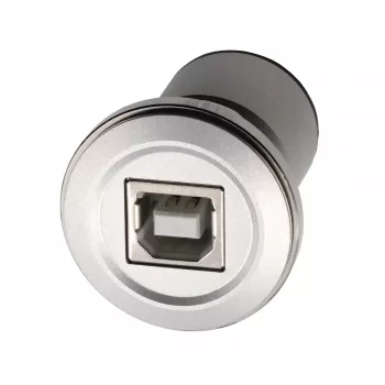 EXSYS EX-49193 Adaptateur USB 2.0 métallique pour montage en panneau USB-B femelle vers USB-A femelle
