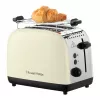 Russell Hobbs 26551-56 Grille-pain 2 tranches, fentes extra larges, fonction décongélation et réchauffage