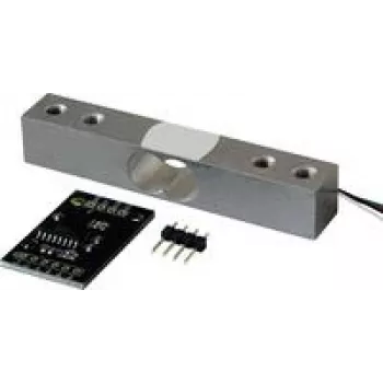 JOY-IT DEBO HX711-20 module CAN 24 bits avec cellule de charge 20 kg pour mesure de poids SEN-HX711-20