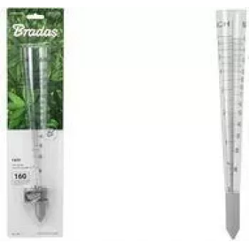 BRADAS WL-M17 WHITE LINE pluviomètre, plastique, jusqu'à 160 mm/m², base conique, 1 pièce