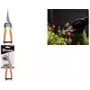 Bradas V-SERIES Sécateur de jardin à lame by-pass droite en acier inoxydable, orange, 1 pièce (KT-V1020)