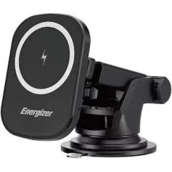 ENERGIZER ECA007 chargeur de voiture sans fil Qi 15 W avec support à capteur automatique, noir
