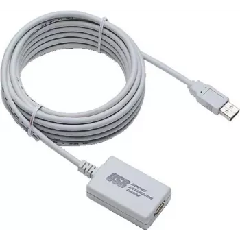 Câble de rallonge USB 2.0 actif EXSYS EX-1401 5 m USB-A mâle vers femelle avec régénération du signal