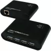 EXSYS EX-1445 kit d'extension Gigabit Ethernet sur 2 fils, 500 m, noir