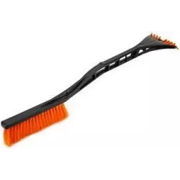 Bradas ICE1162 grattoir à glace avec brosse à neige, 600 mm, noir/orange