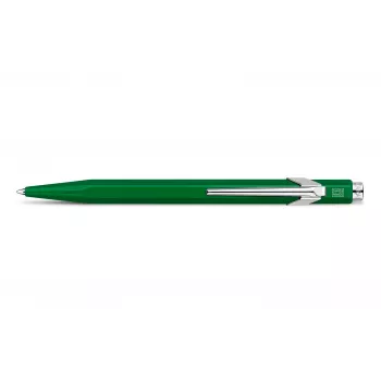 Stylo bille 849 Classic Line Caran d'Ache, vert, encre bleue, medium 849.210