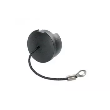 Capot anti-poussière Neutrik SCF pour connecteurs de châssis taille D (noir)