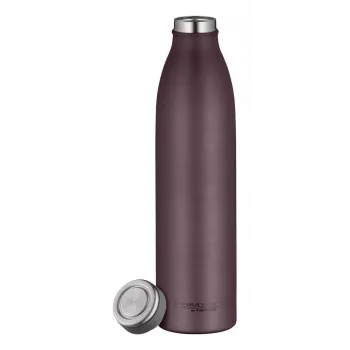 Gourde isotherme TC Bottle THERMOS 0,75 L, acier inoxydable double paroi, isolation sous vide, sans BPA, bordeaux mat 4067.301.075