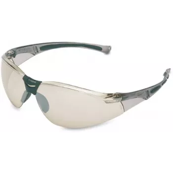 Lunettes de protection Honeywell Safety 1015350 avec verre miroir argent, protections latérales et supérieures, anti-rayures, protection UV, EN 166