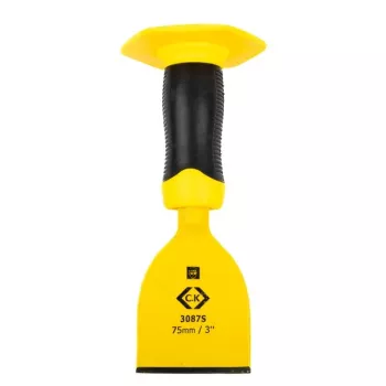 Ciseau à bois plat C.K Tools T3087S 3, largeur de lame 75 mm, longueur 220 mm, queue hexagonale