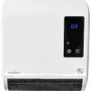 Chauffage soufflant céramique Nedis HTBA20WT 1500 W blanc/gris pour jusqu'à 20 m²