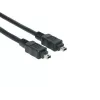 Câble FireWire 1394 EXSYS 4 broches vers 4 broches, 3,0 m (EX-K6822)