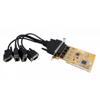 Carte série PCI 4 ports RS-232 EXSYS avec chipset FTDI (EX-41084)