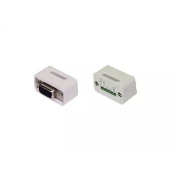 Adaptateur série EXSYS EX-47995 D-SUB 9 broches vers bornier 5 broches, blanc