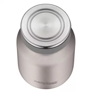 THERMOS TC Food Jar 0,5 L rosé récipient alimentaire isotherme en acier inoxydable, étanche, finition caoutchoutée 4077.371.050