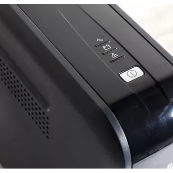 Onduleur Riello UPS iDialog IDG 600 - 600 VA line-interactive, 4 prises Schuko, USB, tour, noir