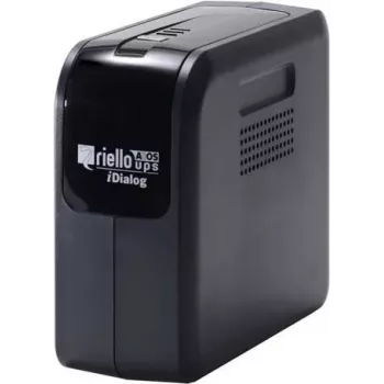 Onduleur Riello UPS iDialog IDG 600 - 600 VA line-interactive, 4 prises Schuko, USB, tour, noir
