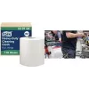 TORK W1 Premium rouleau de chiffons de nettoyage multi-usage, 1 pli, blanc, 270 m, extra fort, non-tissé, 710 feuilles, 1 rouleau (530104)