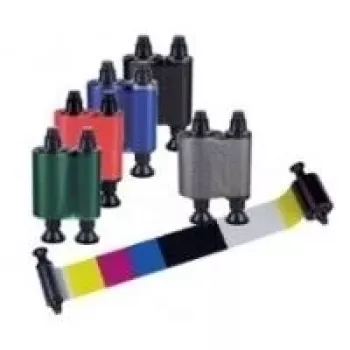 Ruban monochrome noir Evolis R2011B pour Zenius, Primacy, Elypso, KC200/250 - 1000 cartes