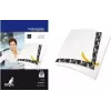 Papier carbone KANGARO K-7800966 DIN A4+ 10 feuilles noir 210 x 310 mm pour machines à écrire