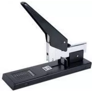 Agrafeuse de bloc grande capacité PAVO, capacité d'agrafage 240 feuilles, métal noir, magasin à chargement frontal, 1 unité (8005505)